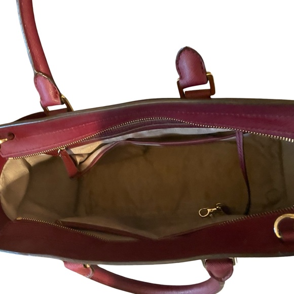 Michael Kors Selma Saffiano Leather Satchel/Crossbody Handbag - Picture 4 of 6